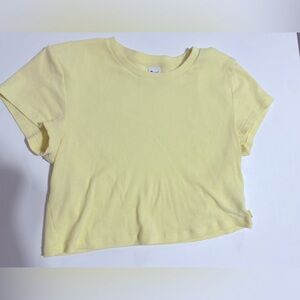 TNA Cropped ribbed tee